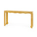 Jaques Console Table, Antique Brass