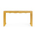 Jaques Console Table, Antique Brass