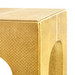 Jaques Console Table, Antique Brass