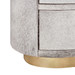 Julius 2-Drawer Side Table, Gray