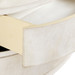 Julius 2-Drawer Side Table, Snow