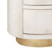 Julius 2-Drawer Side Table, Snow