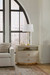 Julius 2-Drawer Side Table, Snow