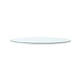 Julius 2-Drawer Side Table Glass Top, Clear
