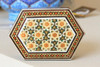 Artisan Handcrafted Wooden Khatam High-Resolution Product Shot