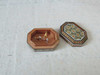 "The Geometric Jewel" Khatamkari box shown as a prestigious decorative accessory on a modern luxury dresser in Dubai.