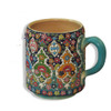 Luxury Hand-painted Enamel Clay - Artisan Coffee Mug Premium Design Showcase