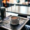 Handcrafted Enamel Cup Painted Textures Cup – Luxury Decor - Luxury Handcrafted Art Craftihouse Dubai