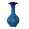 highlighting the micro-floral configurations, sweeping arabesque paths, and protective scratch-proof glaze over the copper body.