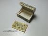 Luxury handmade miniature Jewelry's  box , Hand Painted Camel Bone Box ,910 Premium Design Showcase