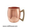 Handcrafted mium Mini Moscow Mule Heritage Ceramic Mug | Middle Eastern Decor Accent Lifestyle Visual