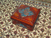 Exclusive Antique Look Artificial Leather Finish | Boutique Khatam Storage Box | Authentic Middle Eastern Art Fine Craftsmanship Detail