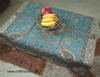 Luxury Artisan HANDWOVEN TABLECOVER silk wool Premium Design Showcase