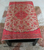 silk and wool , red Termeh