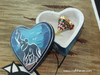 Exclusive Artisan Stone Heart Trinket Box Fine Craftsmanship Detail