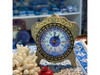 Marquetry Clock | Artisan Inlaid Wood Timepiece | Luxury Home Decor Accent - Luxury Handcrafted Art Craftihouse Dubai