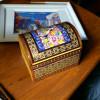 Dome Shaped Khatamkari | Boutique Khatam Storage Box | Authentic Middle Eastern Art - Luxury Handcrafted Art Craftihouse Dubai