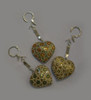 Heart-shaped Khatamkari Wooden Keychain Inlaid | Artisan Home Decor | Unique Middle Eastern Piece - Luxury Handcrafted Art Craftihouse Dubai