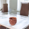 Bowl With Flower Design | Boutique Carved Fruit Basket | Authentic Heritage Design - Luxury Handcrafted Art Craftihouse Dubai