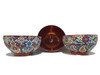 Traditional Hand Enamel Painted colorful bowl – Corporate Gift - Luxury Handcrafted Art Craftihouse Dubai