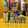 Set Of 5 Arabic | Luxury Heritage Gift & Cultural Souvenir - Luxury Handcrafted Art Craftihouse Dubai