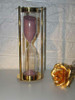 Brass Sand Timer 7 Mins | Sophisticated Boutique Accessory | Crafted In Dubai - Luxury Handcrafted Art Craftihouse Dubai