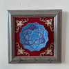 A Stunning Wall Hanging Key | Hand-painted Enameled Clay Plate | Traditional Wall Decor - Luxury Handcrafted Art Craftihouse Dubai