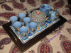 Peacock Pattern Tray | Boutique Middle Eastern Platter | Authentic Regional Craft - Luxury Handcrafted Art Craftihouse Dubai
