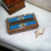 Marquetry Tissue | Sophisticated Tazhib Painted Box | Elegant Cultural Gift - Luxury Handcrafted Art Craftihouse Dubai
