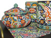 Handcrafted A set of handmade wooden-ceramic tea serving tray with 2 mug... - Luxury Handcrafted Art Craftihouse Dubai