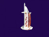 Honey Brown Color Crystal Burj | Luxury Heritage Gift & Cultural Souvenir - Luxury Handcrafted Art Craftihouse Dubai