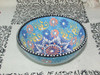 Exclusive Handcrafted Hand-Painted Turkish Ceramic Bowl 12cm Fine Craftsmanship Detail