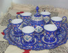 Handcrafted Artisan Hand enamel painted copper Lifestyle Visual