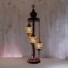 HANDMADE TURKISH MOSAIC FLOOR LAMP, 3 LAMPS