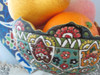Handcrafted Hand enamel painted Pedestal fruit Bowl – Luxury Decor - Luxury Handcrafted Art Craftihouse Dubai