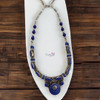  Nepali Handmade Necklace with Exquisite Lapis Stone , Tibetan necklace, Gift for her 