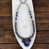 Exclusive Nepali Handmade Necklace with Exquisite Lapis Stone , Tibetan necklace, Gift for her Fine Craftsmanship Detail