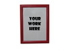 Luxury Artisan Series Red A4 Frame – Durable  for Home & Office Premium Design Showcase