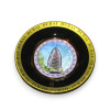 Exclusive Wall Hanging Ceramic Plate Burj Fine Craftsmanship Detail