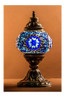 Exclusive Single Mosaic Table Lamp | Handcrafted Glass Lamp | Authentic Middle Eastern Art Fine Craftsmanship Detail