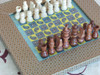 Exclusive handmade printed ceramic chess set Fine Craftsmanship Detail