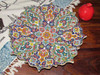 Exclusive Handcrafted embossed wall hanging plate Fine Craftsmanship Detail