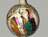 Exclusive Handcrafted Leyla & majnoon hand painted vase Fine Craftsmanship Detail
