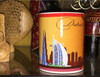 An elegantly designed ceramic mug showcasing the world-famous architecture of the Burj Khalifa.