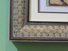 Artisan Hand Painted Handmade Miniature With Handmade Khatam Frame High-Resolution Product Shot