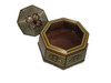 Chocolate | Handcrafted Jewelry Box | Traditional Khatamkari Art - Luxury Handcrafted Art Craftihouse Dubai