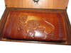 Exclusive handmade pure leather dark brown handbag , Leather Wallet , handmade Gift Fine Craftsmanship Detail
