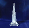 Luxury Crystal Burj Khalifa Tallest Tower Crystal 3D Laser Lights Souvenir Gif Premium Design Showcase