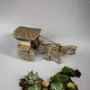 Artisan Artisan brass horse cart Decorative High-Resolution Product Shot