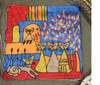 Exclusive Indian Indian Stunning embroidered cover. Fine Craftsmanship Detail